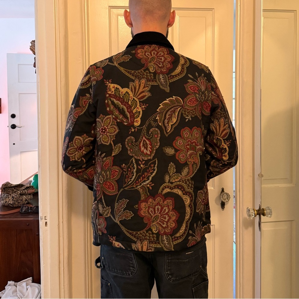Men's Paisley Pattern Jacket - Picture 3 of 4